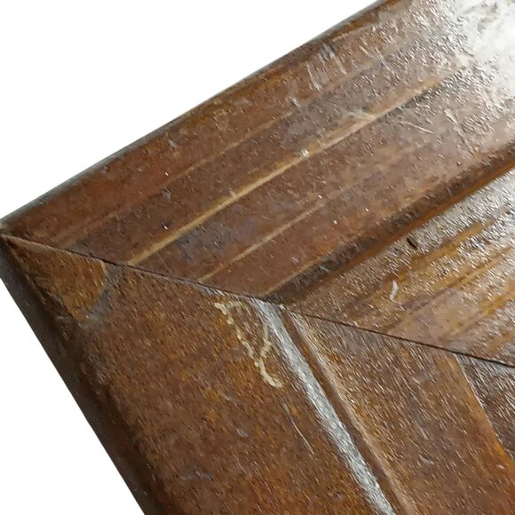 Vintage Laurie Korsgaden Bath Gift Basket Print #2 Matted Brown Wood Frame 14x12 - Picture 8 of 11